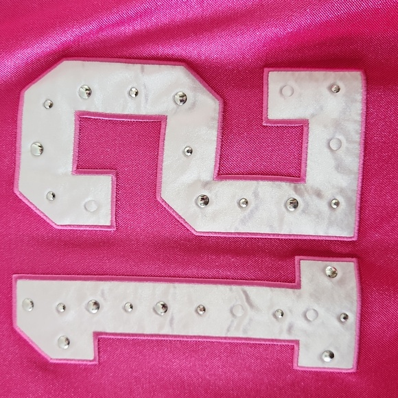 Misses  XXL Pink V-Neck NFL Aaron Rodgers #12 Green Bay Packers Jersey - Picture 3 of 10